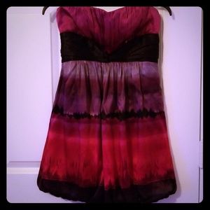 Bebe colorful mini dress